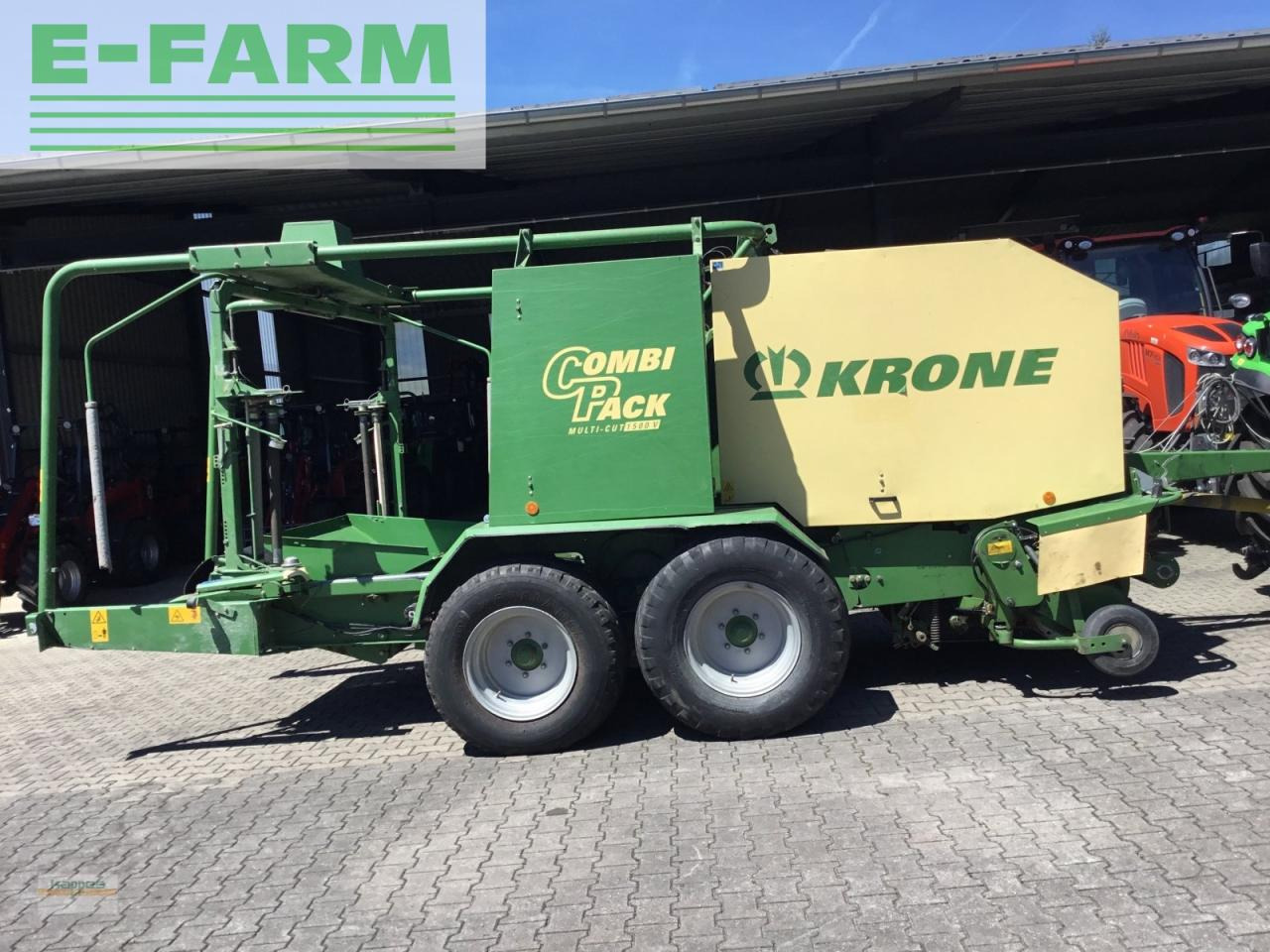 Krone combi pack 1500 mc - Presă baloţi dreptunghiulari: Foto 1 Krone combi pack 1500 mc - Presă baloţi dreptunghiulari: Foto 1