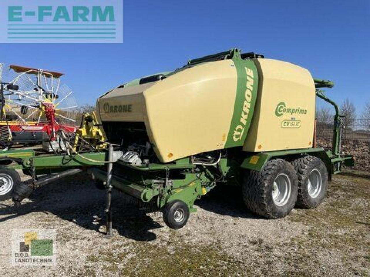 Krone comprima cf 155 xc - Presă baloţi dreptunghiulari: Foto 2 Krone comprima cf 155 xc - Presă baloţi dreptunghiulari: Foto 2