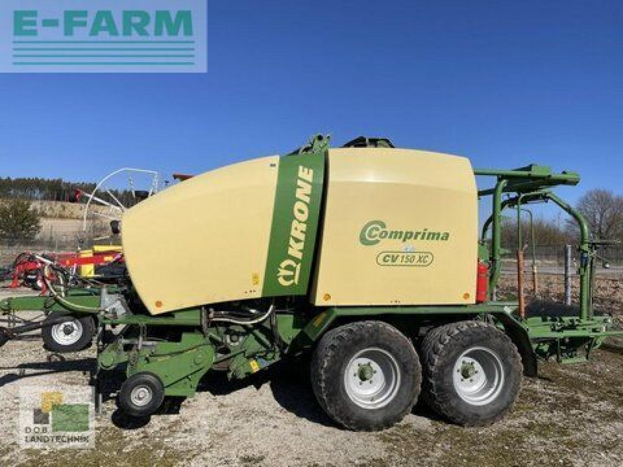 Krone comprima cf 155 xc - Presă baloţi dreptunghiulari: Foto 1 Krone comprima cf 155 xc - Presă baloţi dreptunghiulari: Foto 1