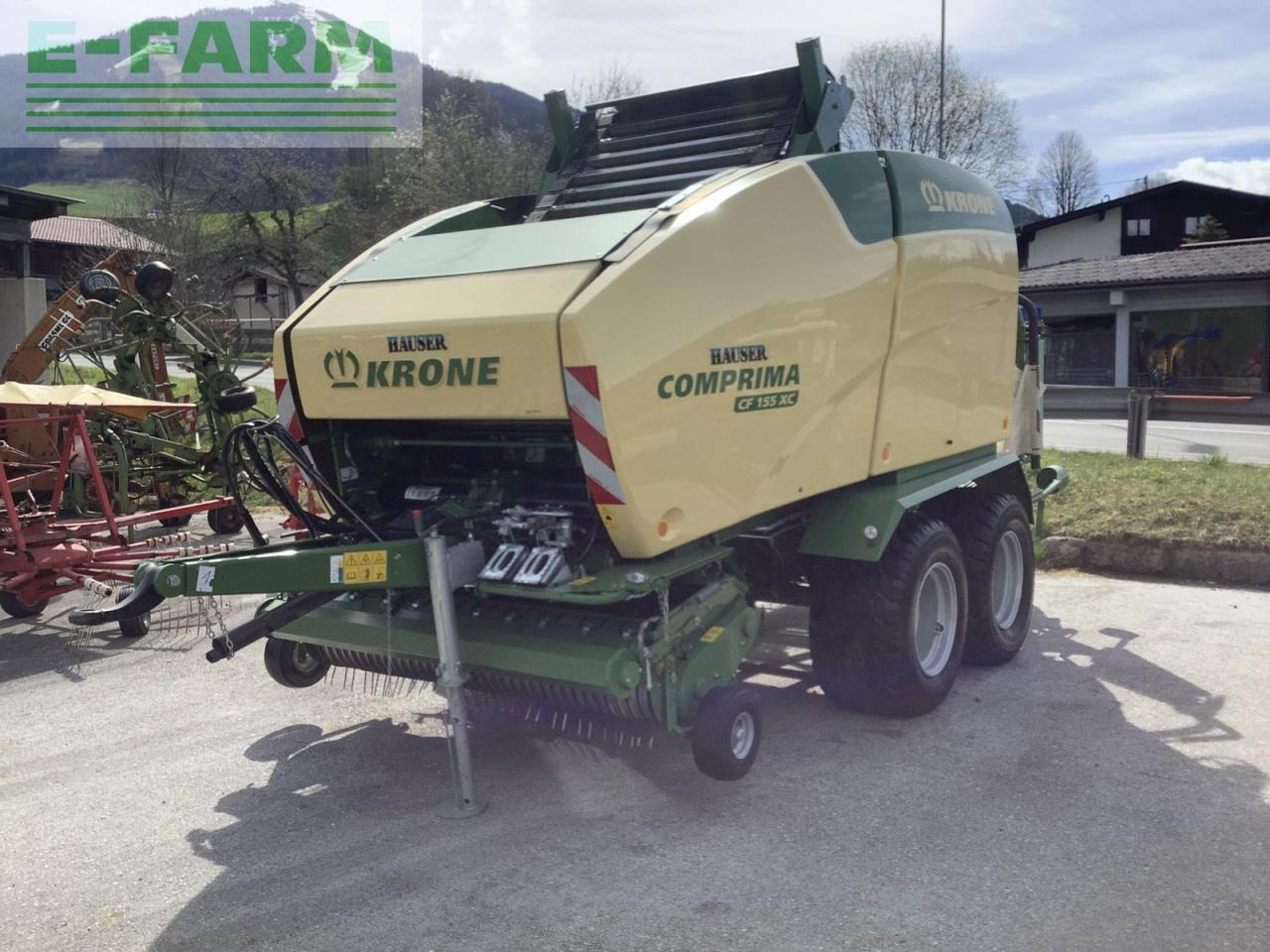 Krone comprima cf 155 xc - Presă baloţi dreptunghiulari: Foto 2 Krone comprima cf 155 xc - Presă baloţi dreptunghiulari: Foto 2