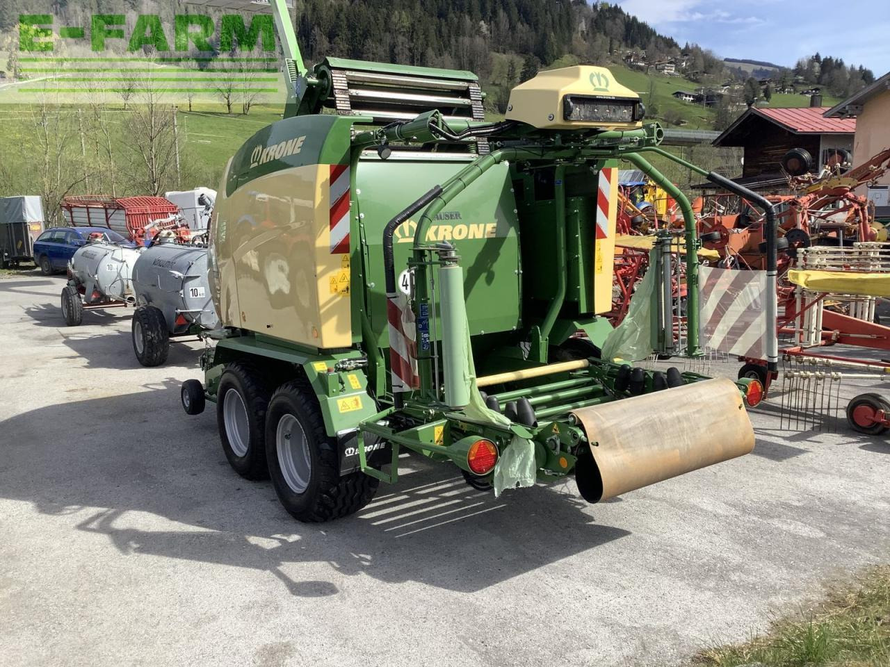 Krone comprima cf 155 xc - Presă baloţi dreptunghiulari: Foto 5 Krone comprima cf 155 xc - Presă baloţi dreptunghiulari: Foto 5