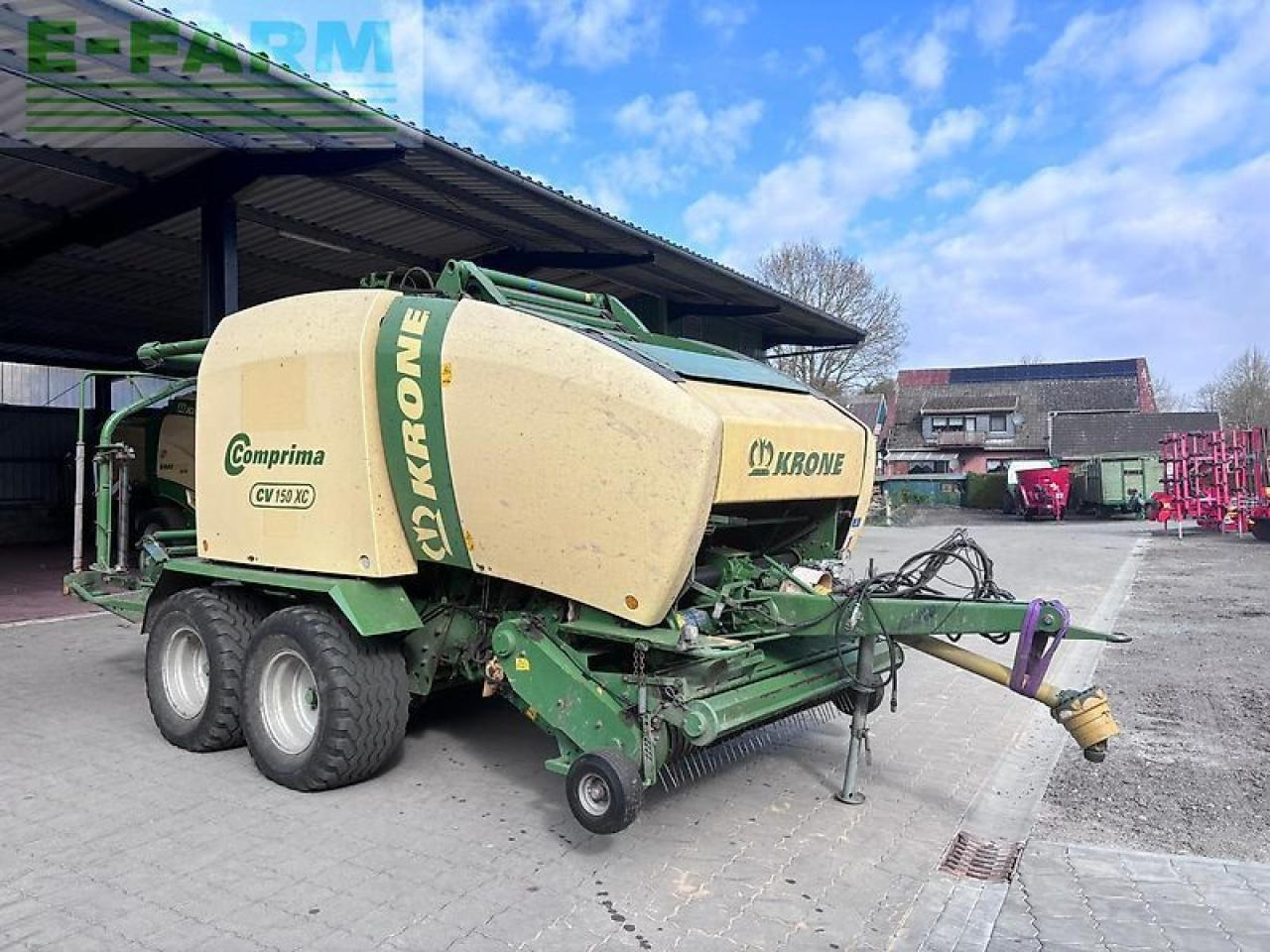 Krone cv 150 xc - Presă baloţi dreptunghiulari: Foto 1 Krone cv 150 xc - Presă baloţi dreptunghiulari: Foto 1