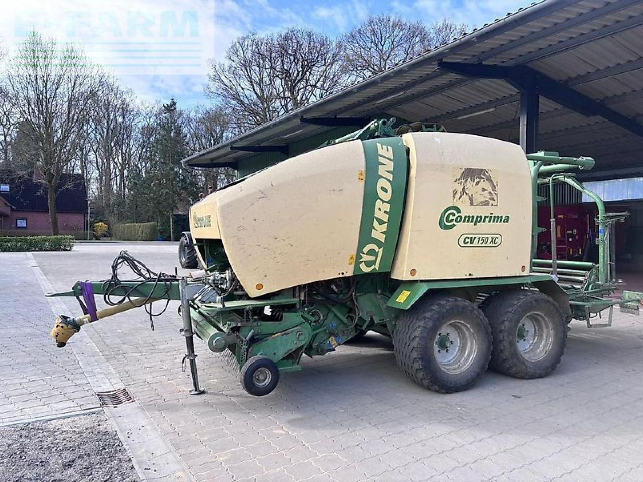 Krone cv 150 xc - Presă baloţi dreptunghiulari: Foto 4 Krone cv 150 xc - Presă baloţi dreptunghiulari: Foto 4