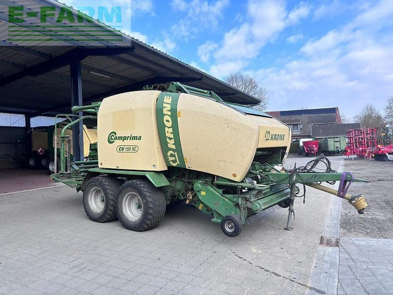 Krone cv 150 xc - Presă baloţi dreptunghiulari: Foto 2 Krone cv 150 xc - Presă baloţi dreptunghiulari: Foto 2