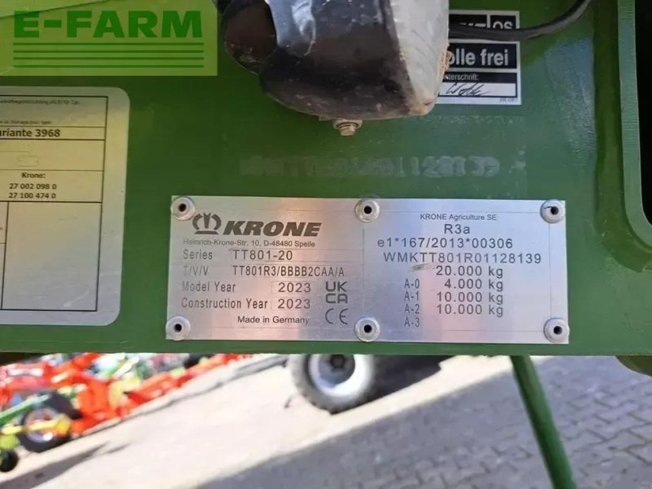 Krone gx 440 - Remorcă autobasculantă agricolă: Foto 5 Krone gx 440 - Remorcă autobasculantă agricolă: Foto 5