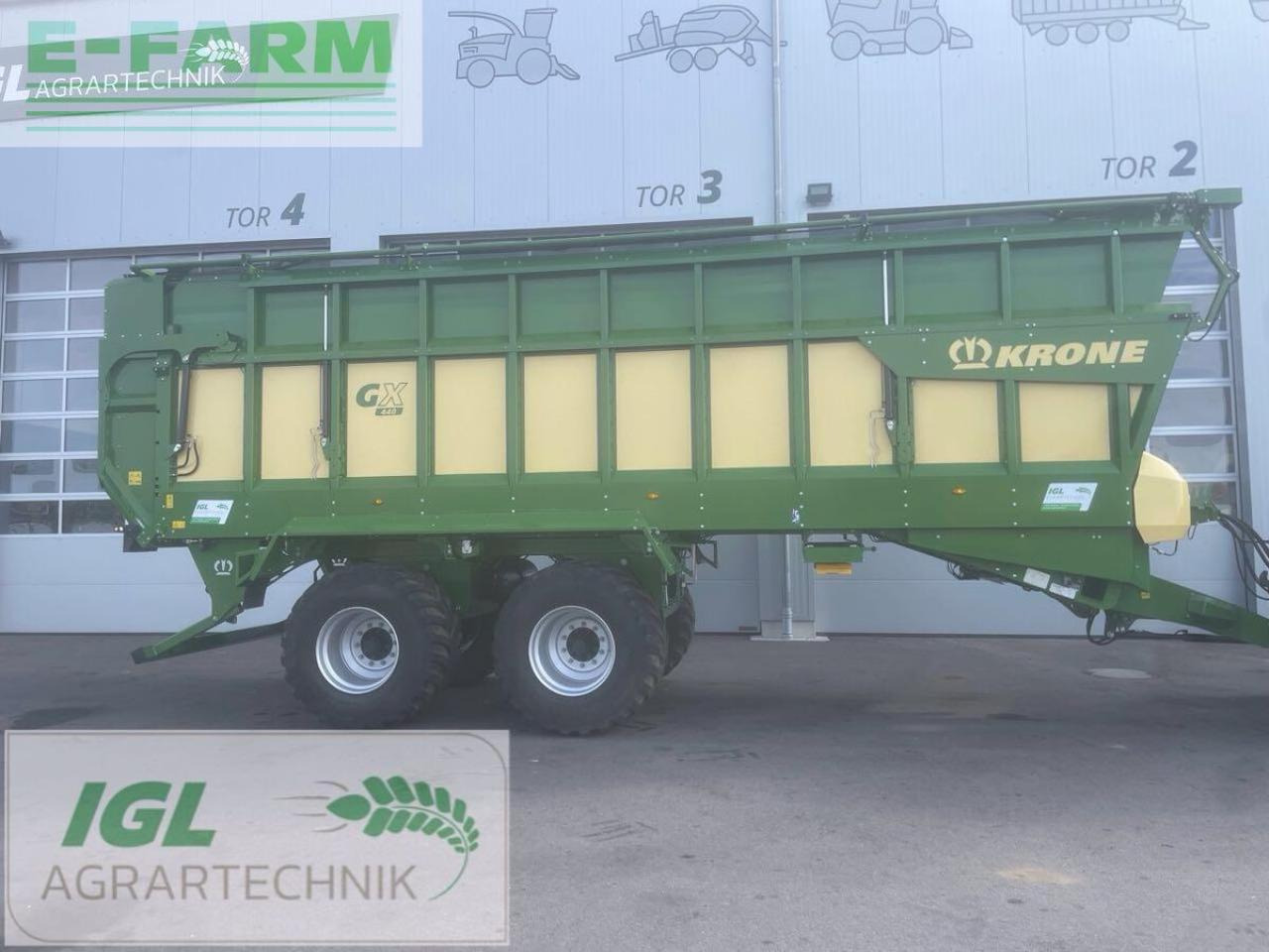 Krone gx 440 (tt801-20) - Remorcă autobasculantă agricolă: Foto 4 Krone gx 440 (tt801-20) - Remorcă autobasculantă agricolă: Foto 4