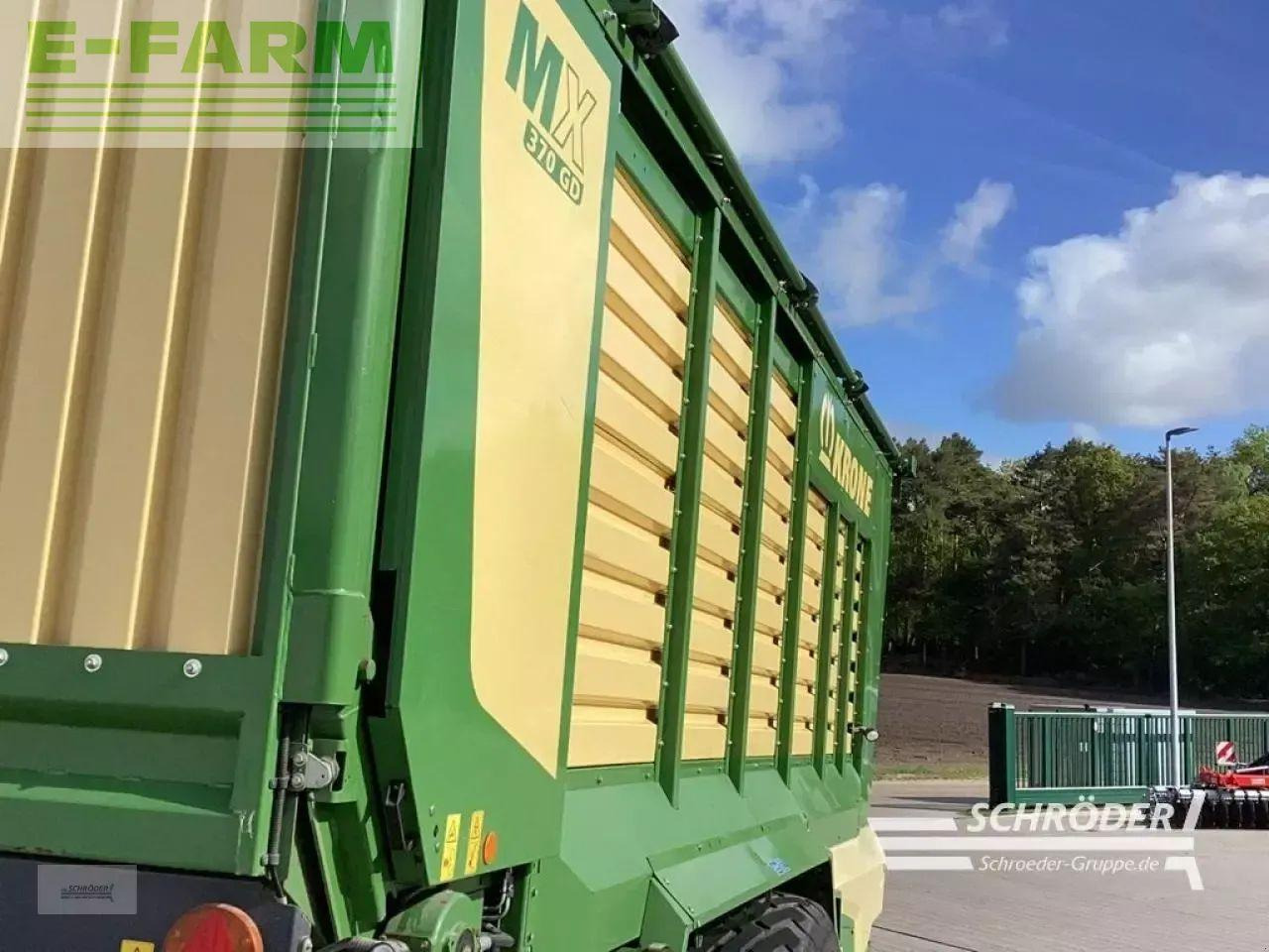 Remorcă cu autoincarcare Krone mx 370 gd: Foto 10