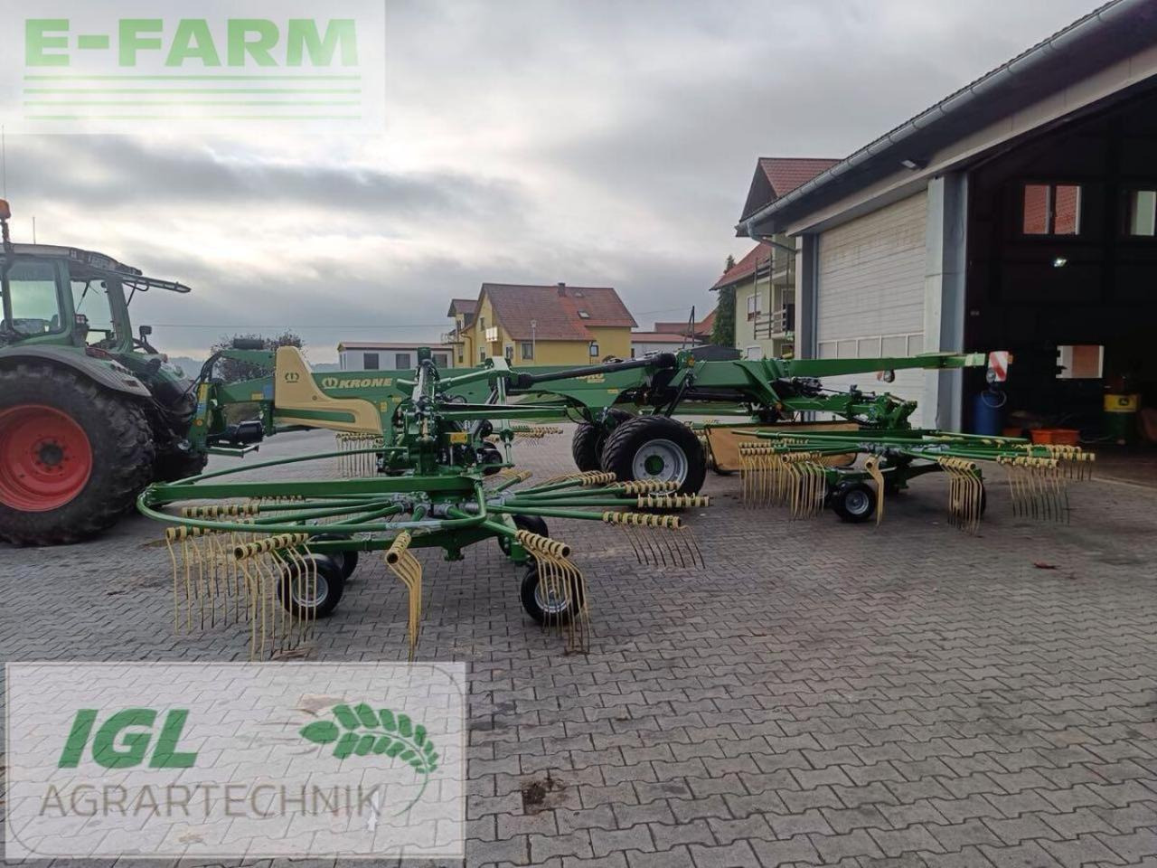 Krone swadro tc 1370 - Maşină de întors fânul: Foto 3 Krone swadro tc 1370 - Maşină de întors fânul: Foto 3