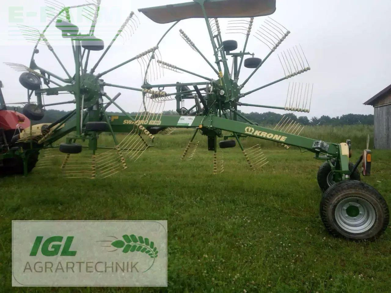 Krone swadro ts 740 - Maşină de întors fânul: Foto 1 Krone swadro ts 740 - Maşină de întors fânul: Foto 1