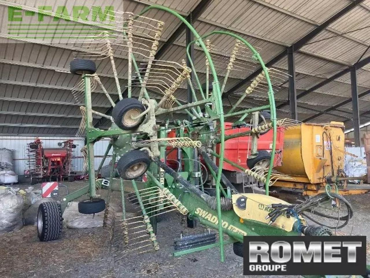 Krone swtc 880 - Maşină de întors fânul: Foto 4 Krone swtc 880 - Maşină de întors fânul: Foto 4