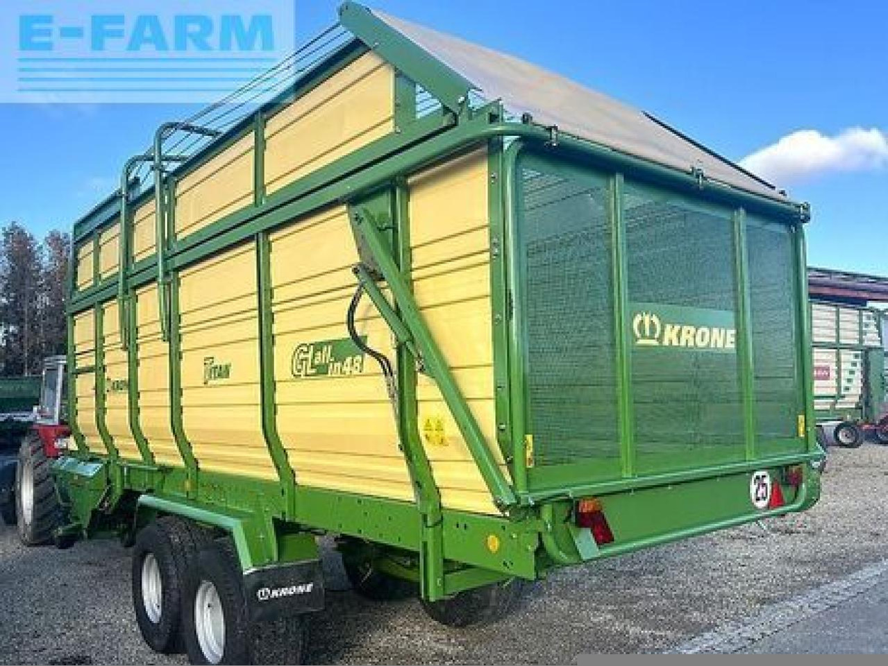 Krone titan 6/48 gl all in im guten zustand - mit zusä - Remorcă autobasculantă agricolă: Foto 4 Krone titan 6/48 gl all in im guten zustand - mit zusä - Remorcă autobasculantă agricolă: Foto 4