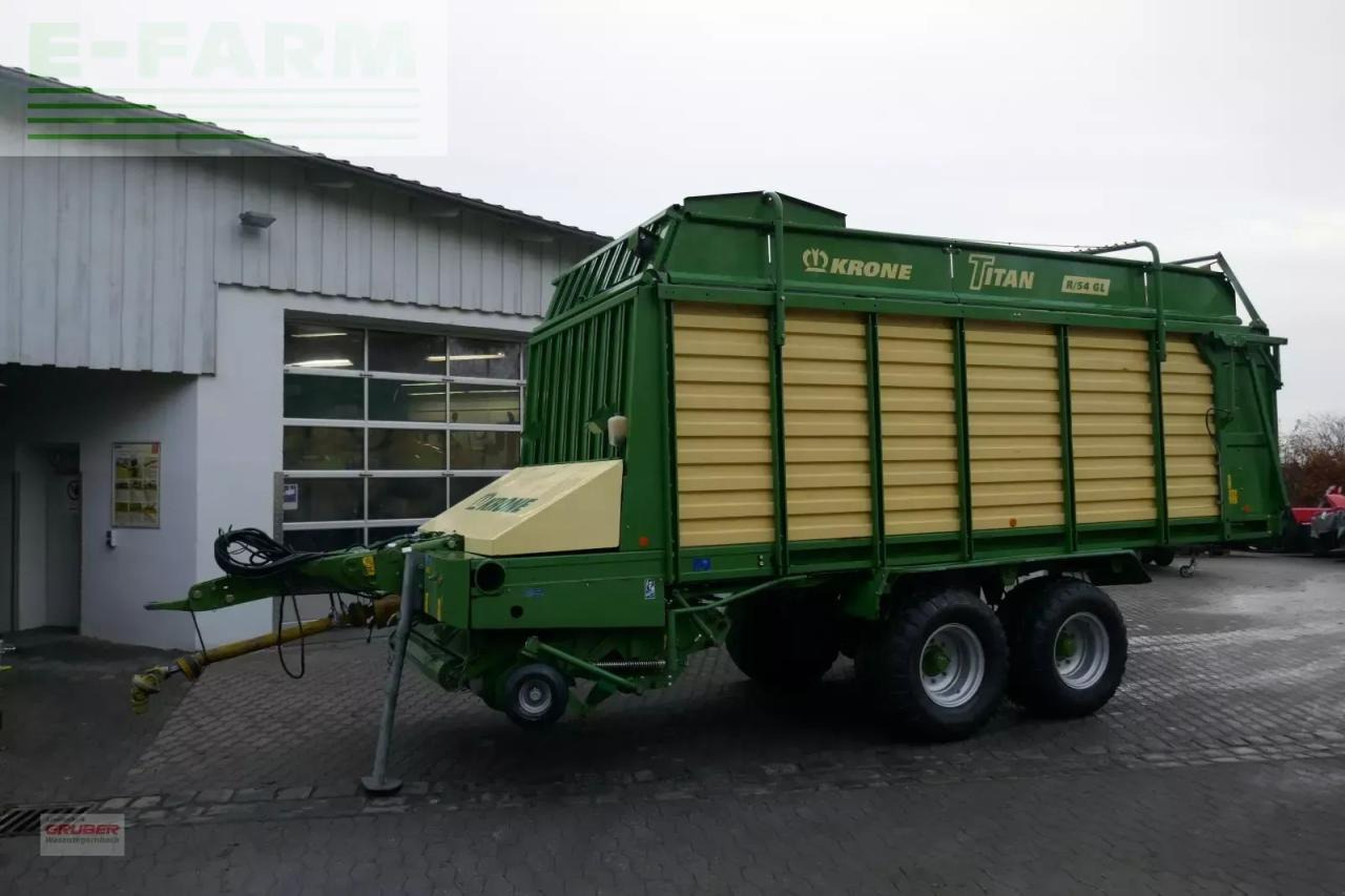 Krone titan r/54 gl - Remorcă cu autoincarcare: Foto 1 Krone titan r/54 gl - Remorcă cu autoincarcare: Foto 1