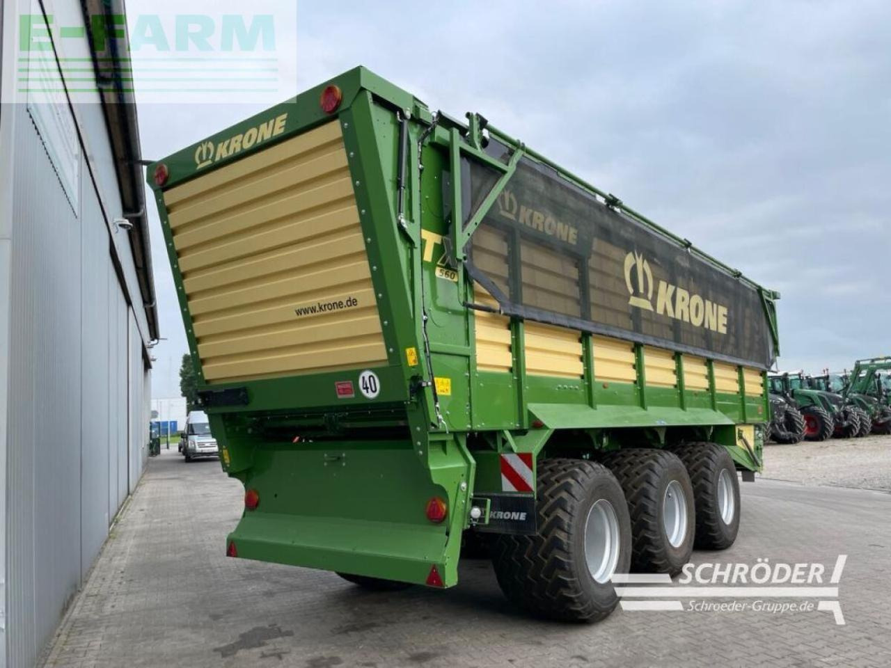 Krone tx 560 | waage + laderaumabdeckung - Remorcă autobasculantă agricolă: Foto 3 Krone tx 560 | waage + laderaumabdeckung - Remorcă autobasculantă agricolă: Foto 3