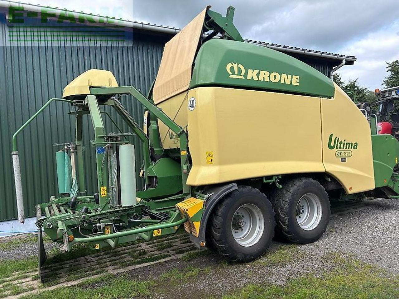 Presă baloţi dreptunghiulari Krone ultima cf 155 xc: Foto 10