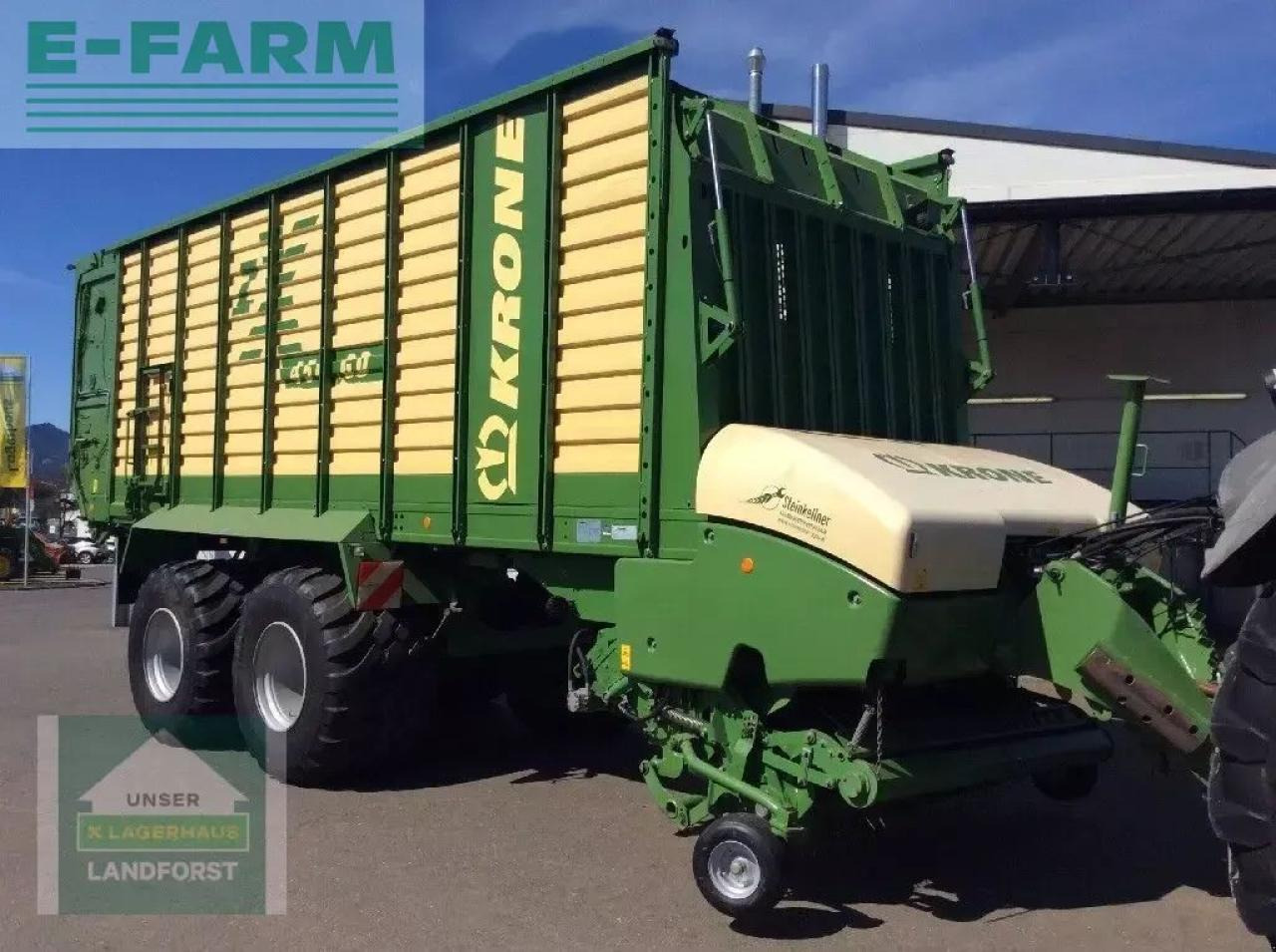 Krone zx 450 gd - Remorcă cu autoincarcare: Foto 1 Krone zx 450 gd - Remorcă cu autoincarcare: Foto 1