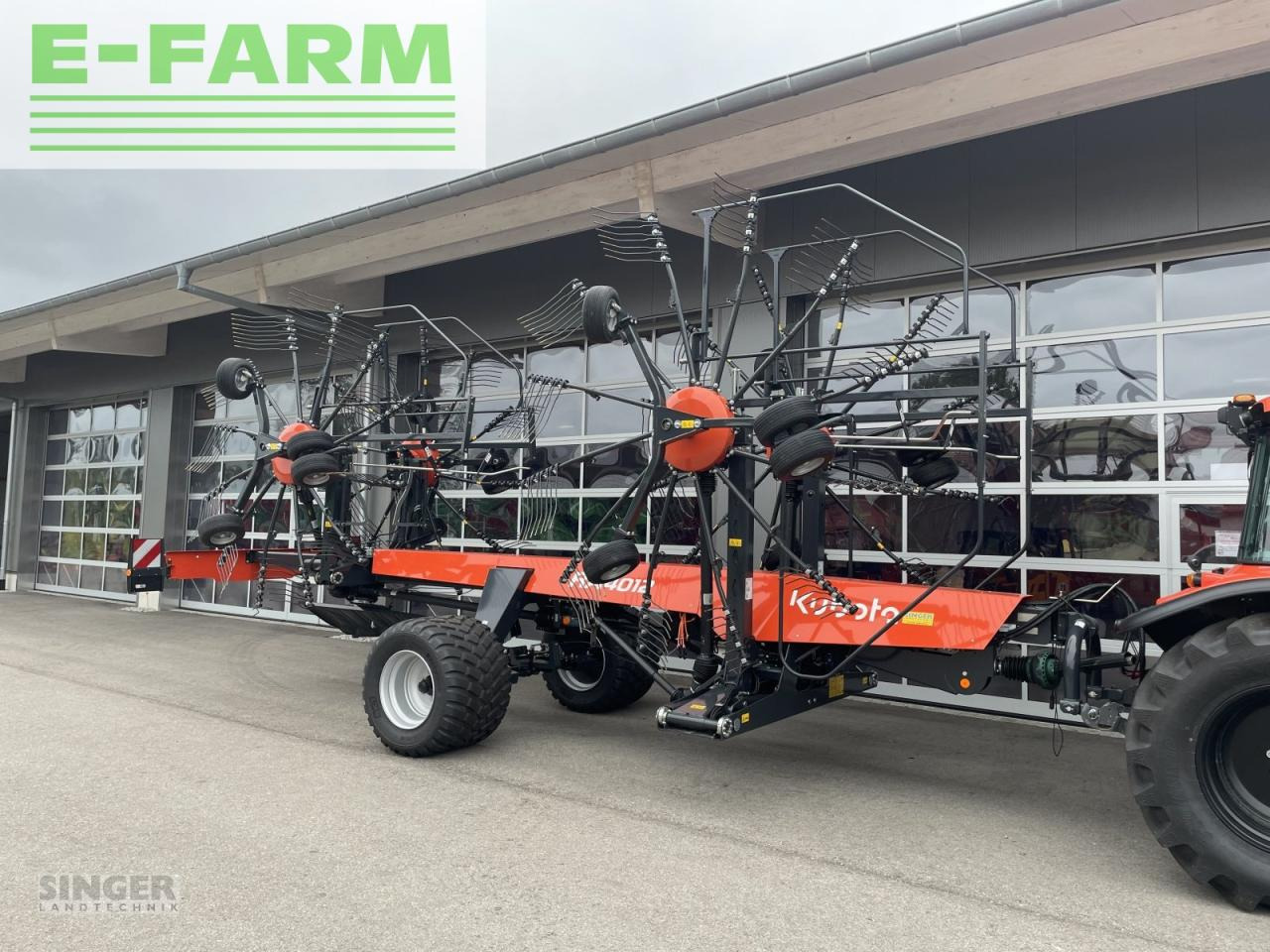 Kubota ra 4012 andex 1254 - rad 710/22,5" + einzelaushub - Maşină de întors fânul: Foto 1 Kubota ra 4012 andex 1254 - rad 710/22,5" + einzelaushub - Maşină de întors fânul: Foto 1