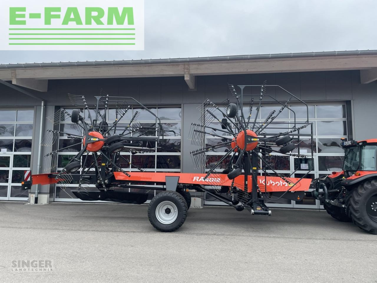 Kubota ra 4012 andex 1254 - rad 710/22,5" + einzelaushub - Maşină de întors fânul: Foto 3 Kubota ra 4012 andex 1254 - rad 710/22,5" + einzelaushub - Maşină de întors fânul: Foto 3