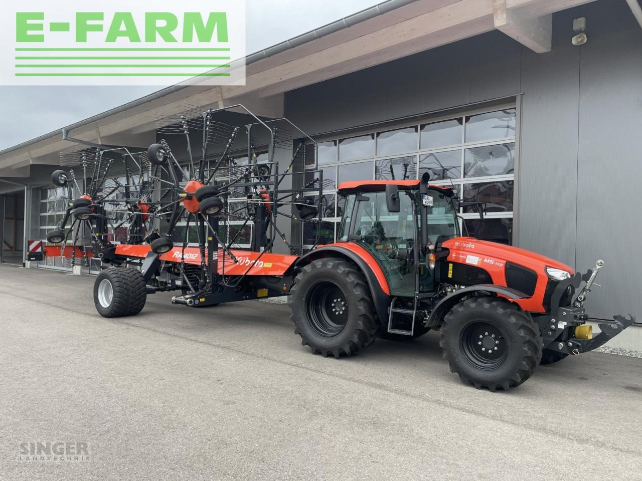 Kubota ra 4012 andex 1254 - rad 710/22,5" + einzelaushub - Maşină de întors fânul: Foto 5 Kubota ra 4012 andex 1254 - rad 710/22,5" + einzelaushub - Maşină de întors fânul: Foto 5