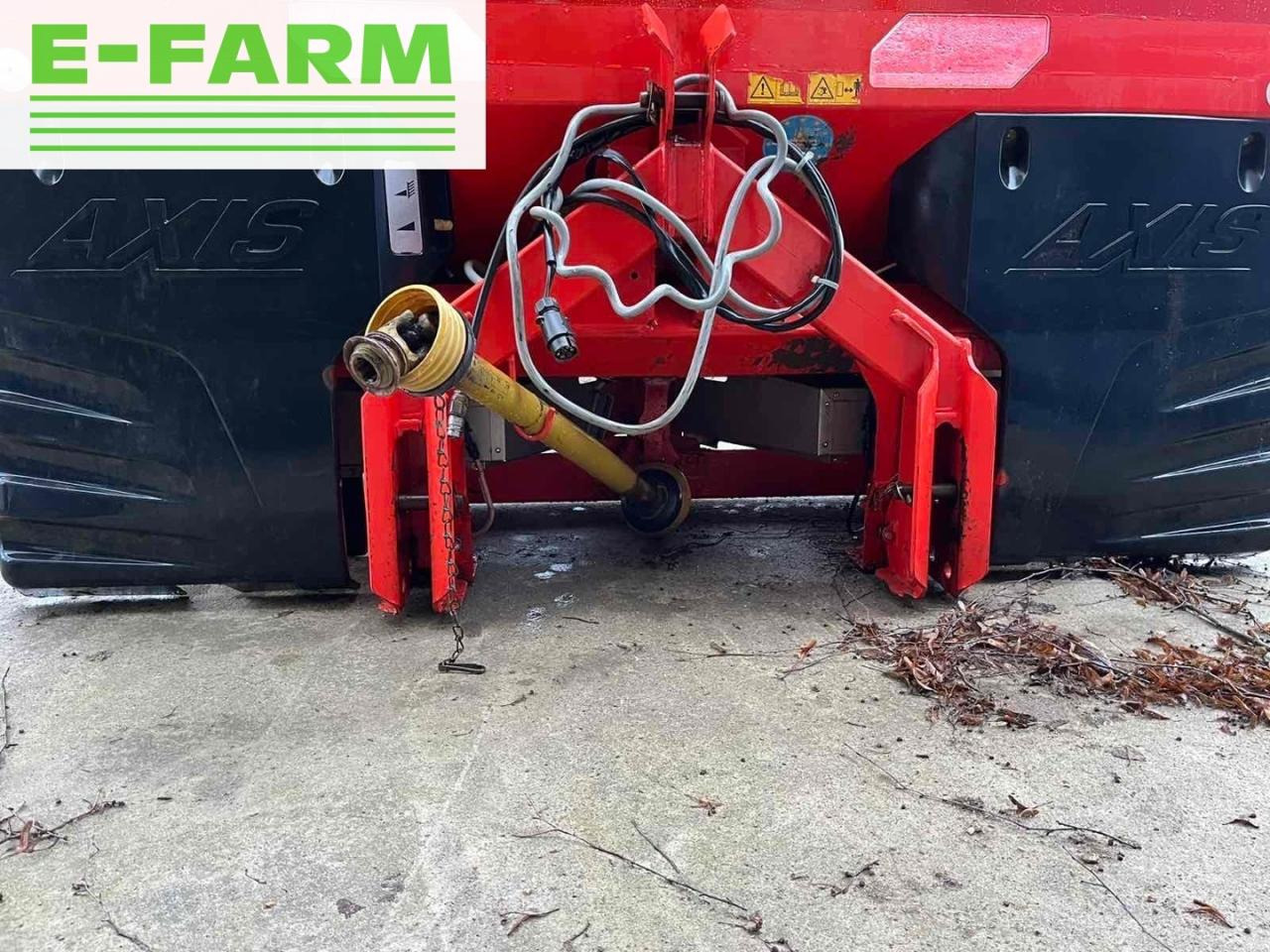 Imprastietor îngrăşăminte Kuhn Axis 40.1W: Foto 8 Imprastietor îngrăşăminte Kuhn Axis 40.1W: Foto 8