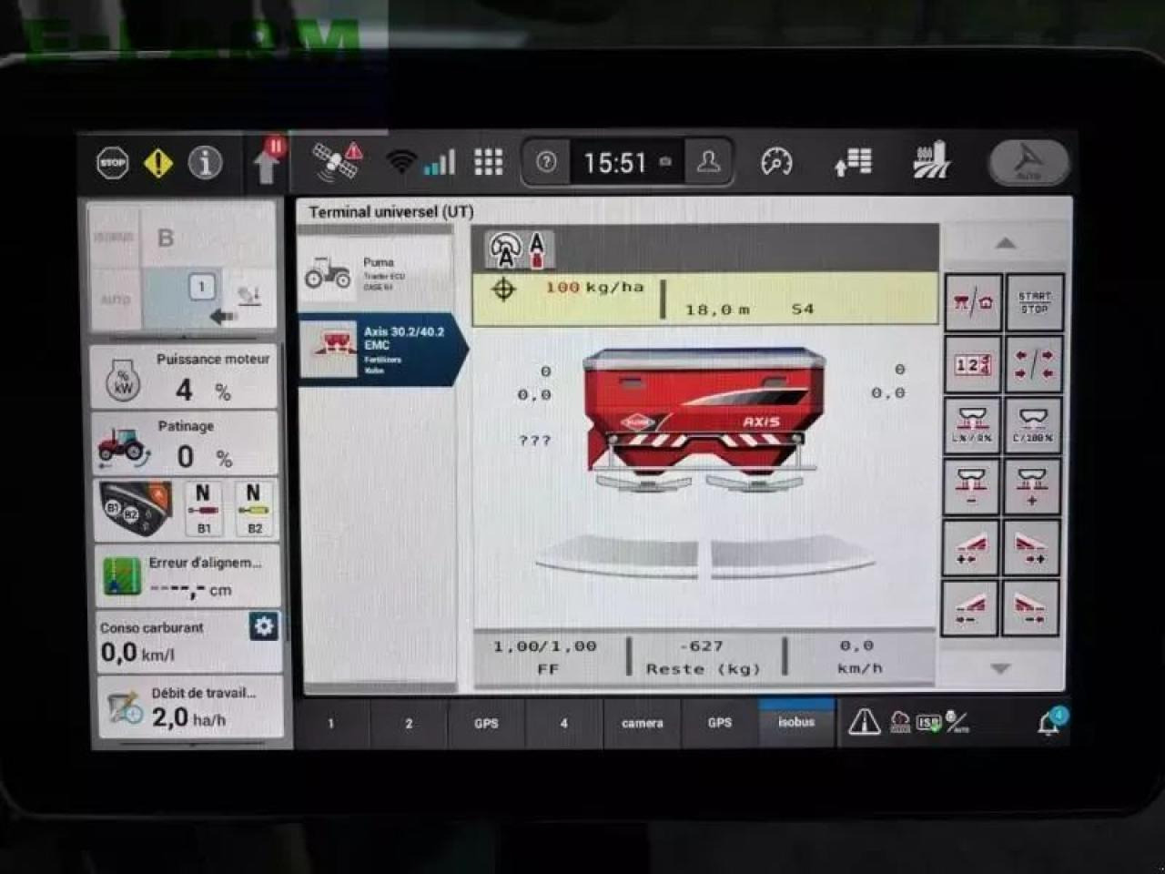Kuhn axis 40.2 - Imprastietor îngrăşăminte: Foto 4 Kuhn axis 40.2 - Imprastietor îngrăşăminte: Foto 4