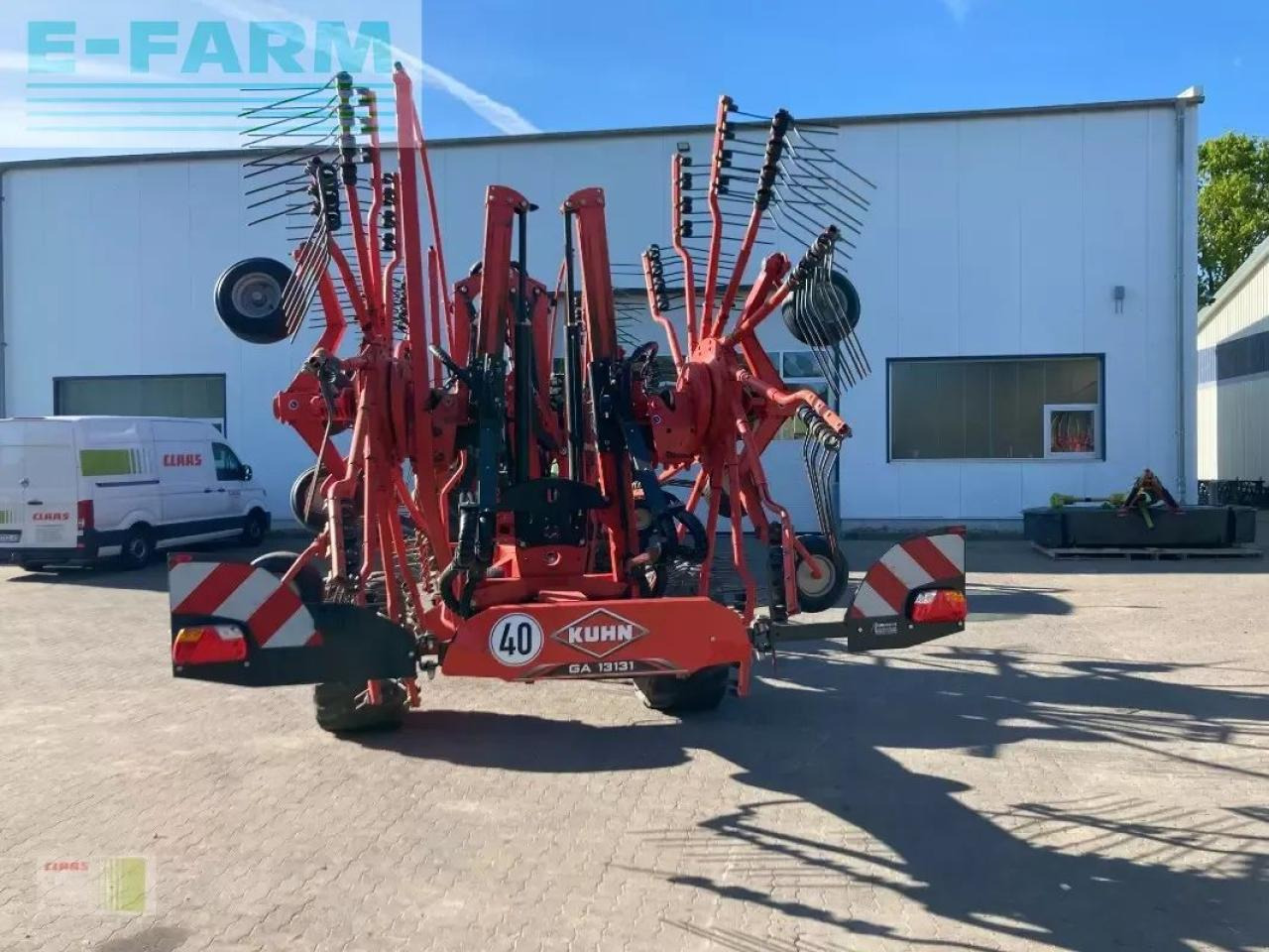 Kuhn ga 13131 - Maşină de întors fânul: Foto 5 Kuhn ga 13131 - Maşină de întors fânul: Foto 5