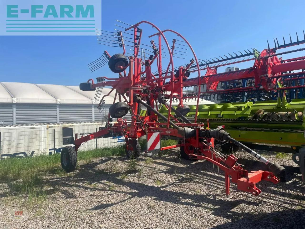 Kuhn ga 6501 - Maşină de întors fânul: Foto 1 Kuhn ga 6501 - Maşină de întors fânul: Foto 1