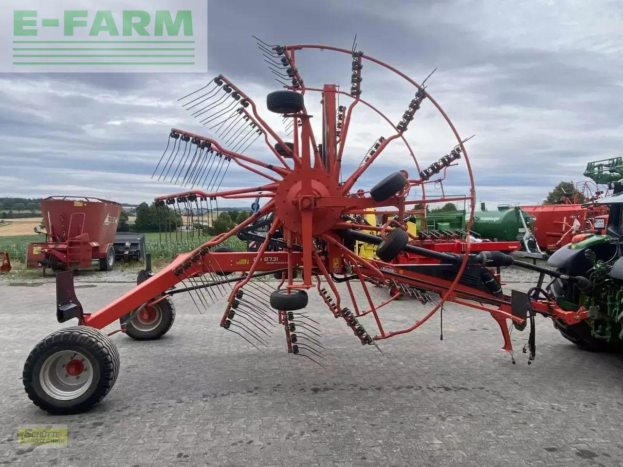 Kuhn ga 8731 - Maşină de întors fânul: Foto 2 Kuhn ga 8731 - Maşină de întors fânul: Foto 2