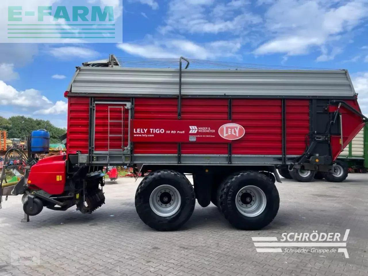 Lely tigo 50 rd profi - Remorcă cu autoincarcare: Foto 4 Lely tigo 50 rd profi - Remorcă cu autoincarcare: Foto 4