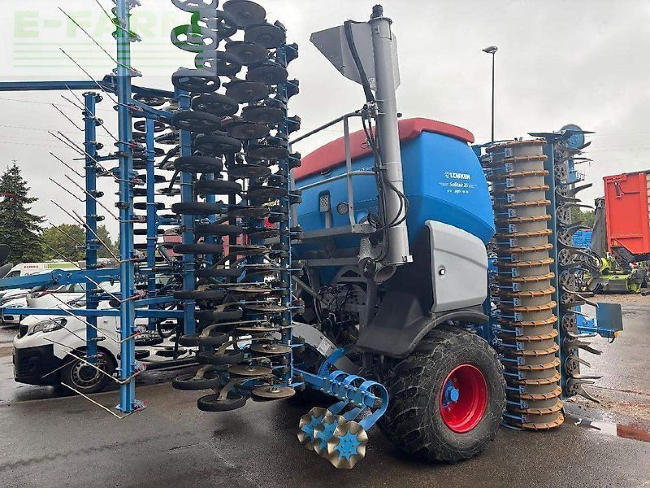 Lemken zirkon 12/600 ka + solitair 25/600 ka 150 - Semănătoare: Foto 4 Lemken zirkon 12/600 ka + solitair 25/600 ka 150 - Semănătoare: Foto 4