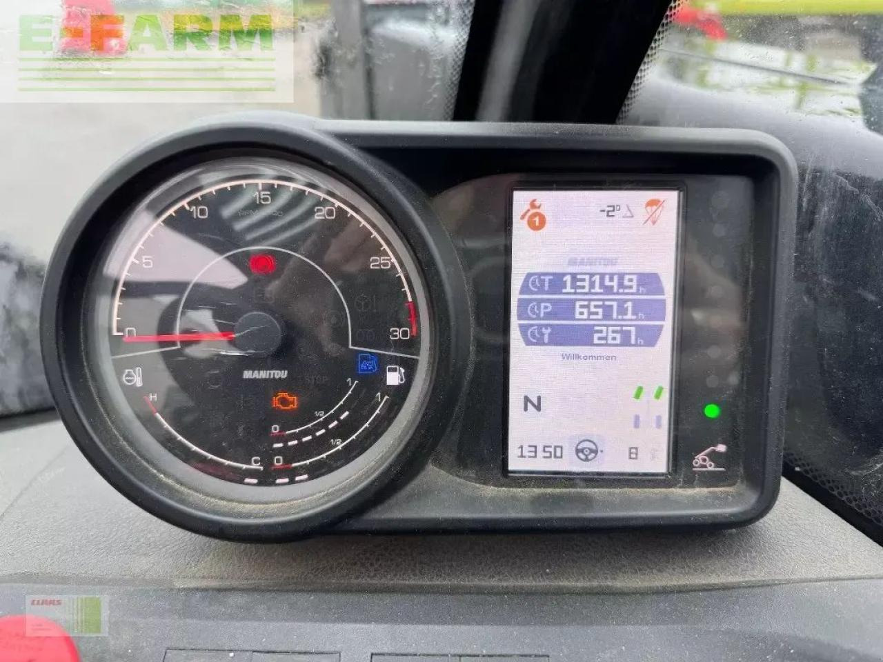 Stivuitor telescopic Manitou mlt 741: Foto 11