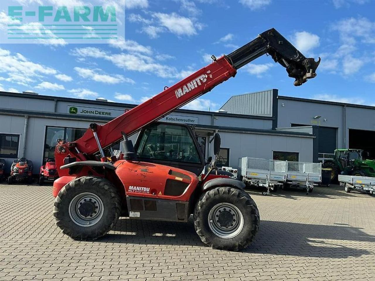 Manitou mlt845-120h 4-e3 - Stivuitor telescopic: Foto 1 Manitou mlt845-120h 4-e3 - Stivuitor telescopic: Foto 1