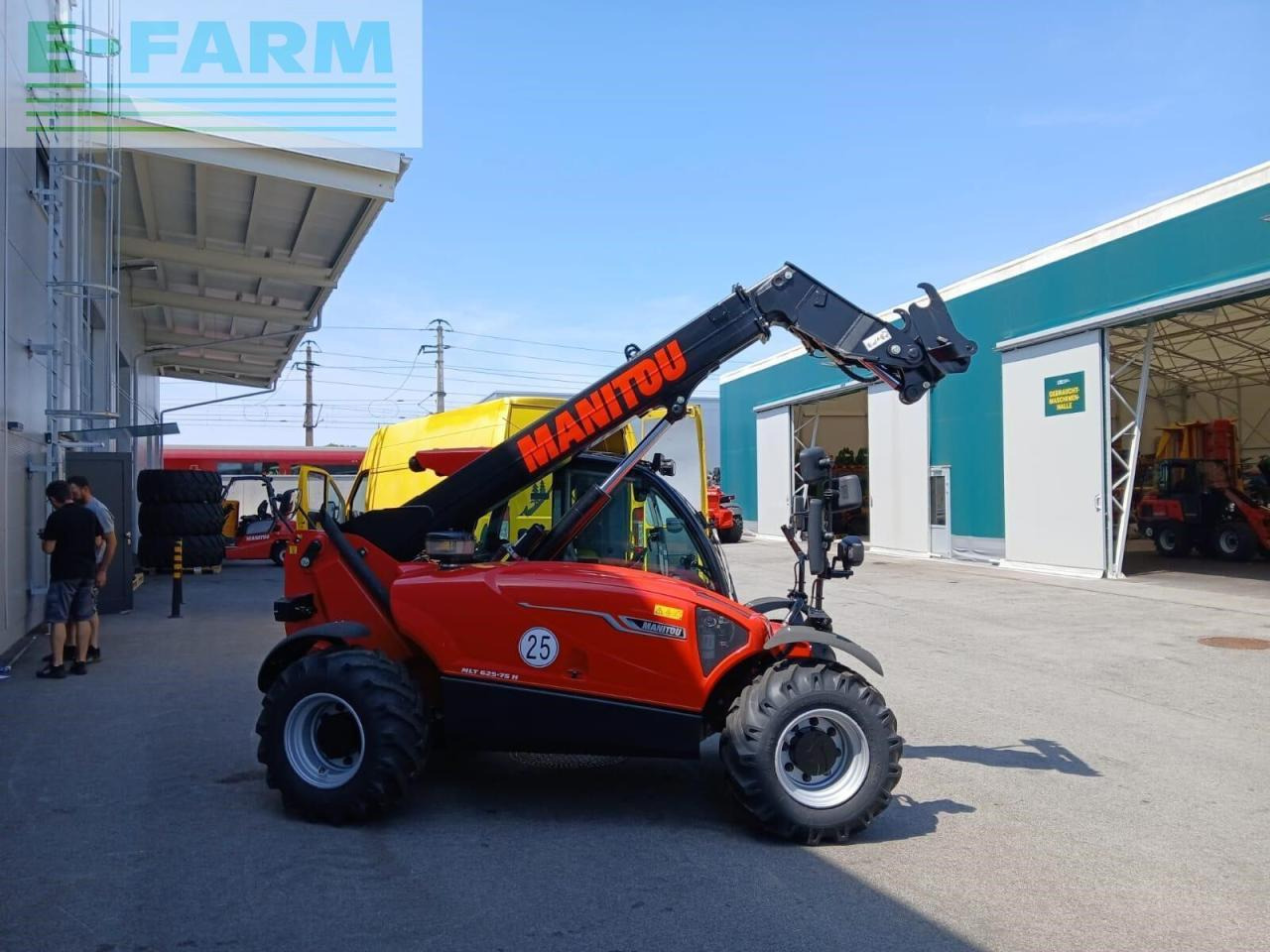 Manitou teleskoplader mlt 625 elite - Stivuitor telescopic: Foto 5 Manitou teleskoplader mlt 625 elite - Stivuitor telescopic: Foto 5