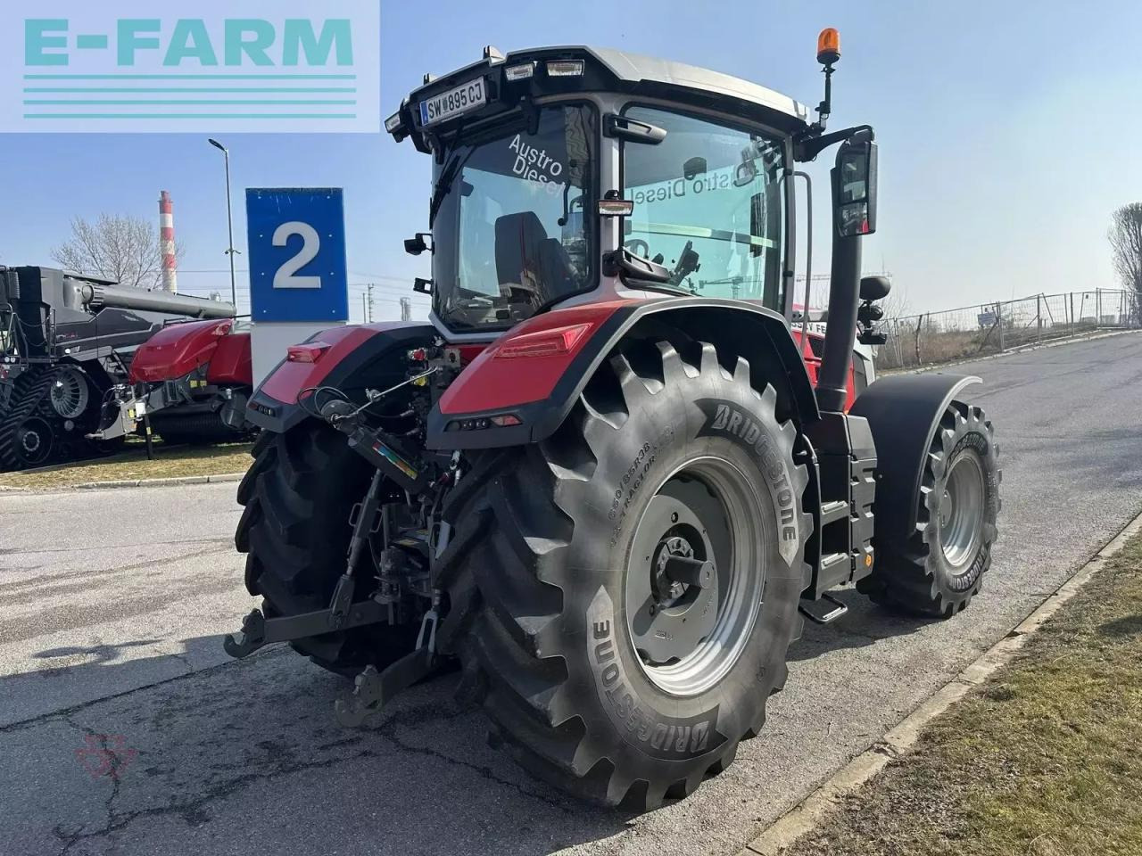 Tractor agricol Massey Ferguson mf 8s.265: Foto 9