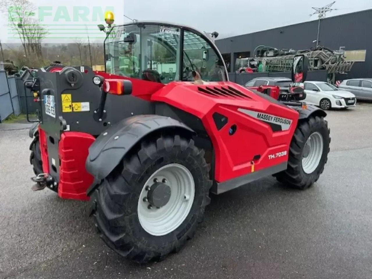 Massey Ferguson mfth7038 - Stivuitor telescopic: Foto 3 Massey Ferguson mfth7038 - Stivuitor telescopic: Foto 3