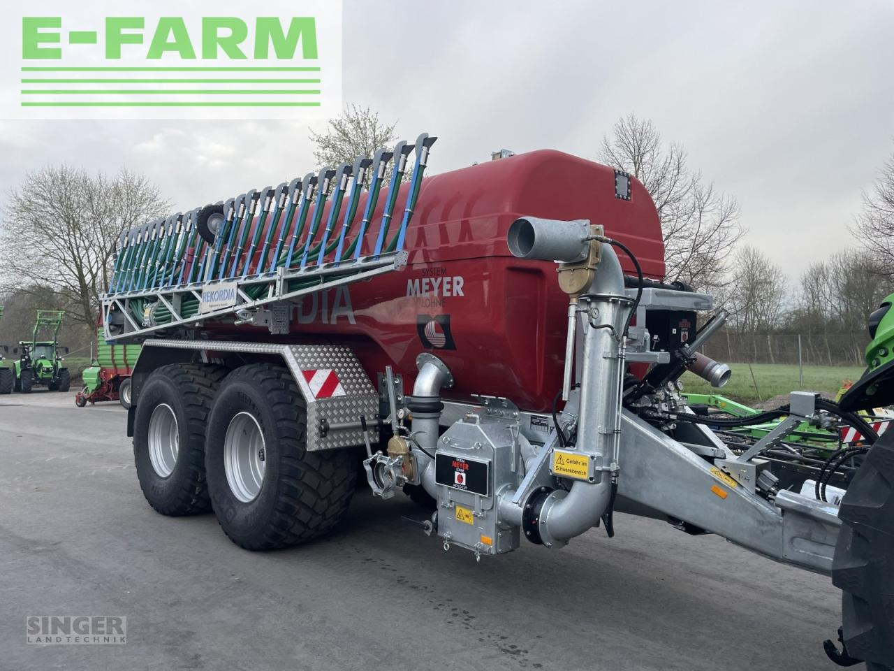 Meyer-Lohne mls 16000 mit bomech farmer 15 - Cisternă vidanjă: Foto 1 Meyer-Lohne mls 16000 mit bomech farmer 15 - Cisternă vidanjă: Foto 1