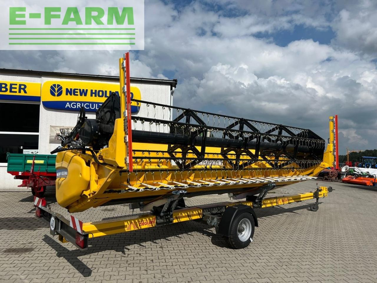New Holland 760cg varifeed 6,10m, 20ft - Heder: Foto 1 New Holland 760cg varifeed 6,10m, 20ft - Heder: Foto 1
