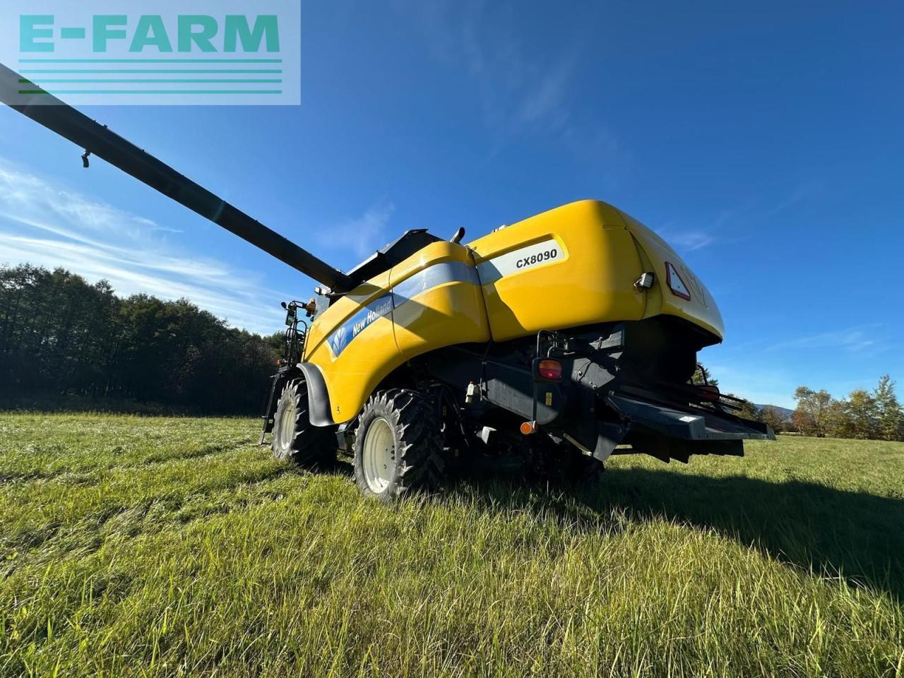 New Holland CX 8080 - Combină de recoltat cereale: Foto 4 New Holland CX 8080 - Combină de recoltat cereale: Foto 4