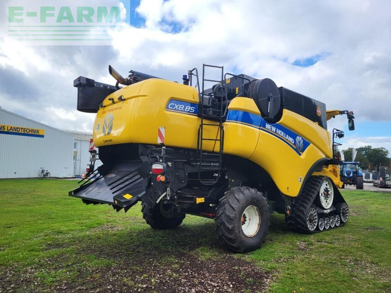 New Holland cx8.85 raupe tier-4b - Combină de recoltat cereale: Foto 5 New Holland cx8.85 raupe tier-4b - Combină de recoltat cereale: Foto 5