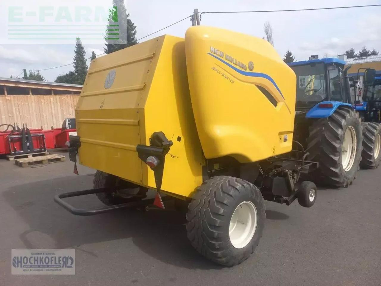 New Holland roll bar 125 - Presă baloţi dreptunghiulari: Foto 3 New Holland roll bar 125 - Presă baloţi dreptunghiulari: Foto 3