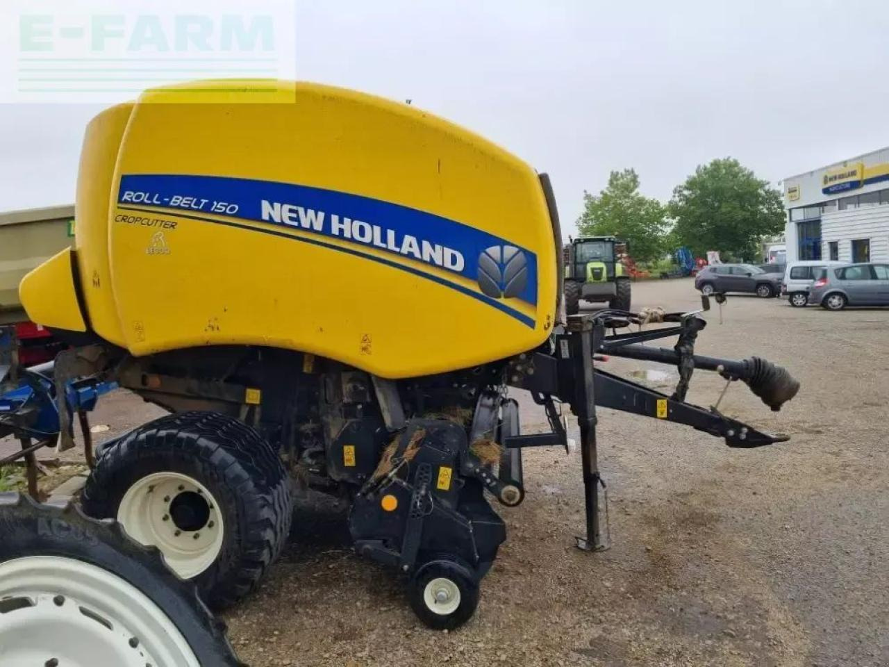 New Holland roll belt 150 crop cutter - Presă baloţi dreptunghiulari: Foto 1 New Holland roll belt 150 crop cutter - Presă baloţi dreptunghiulari: Foto 1
