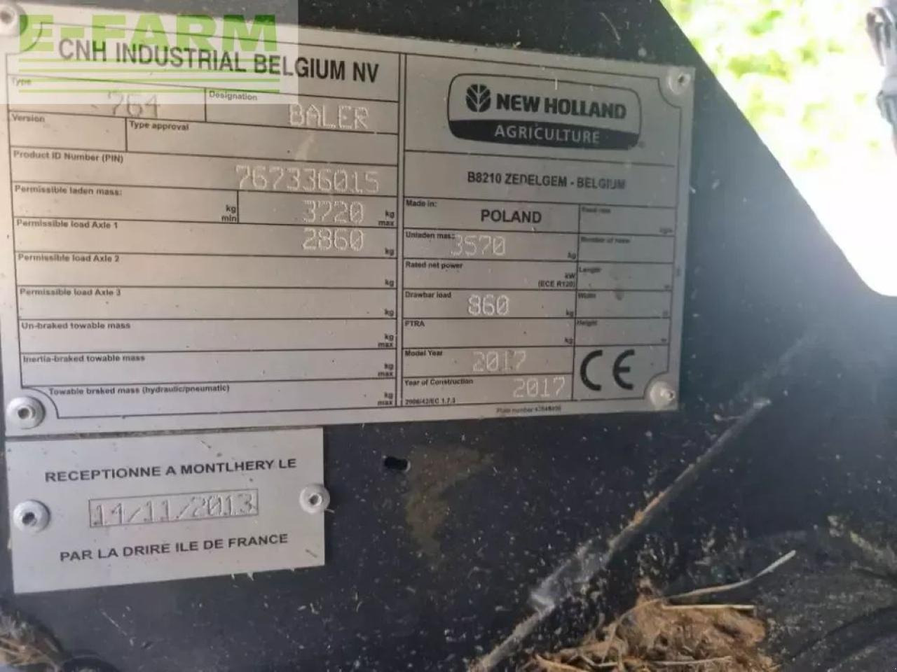 New Holland roll belt 150 crop cutter - Presă baloţi dreptunghiulari: Foto 5 New Holland roll belt 150 crop cutter - Presă baloţi dreptunghiulari: Foto 5