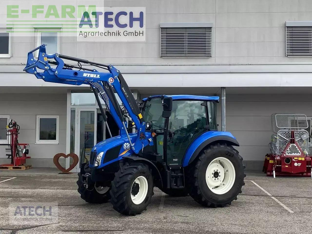 New Holland t 4.75 cab stage v - Tractor agricol: Foto 1 New Holland t 4.75 cab stage v - Tractor agricol: Foto 1