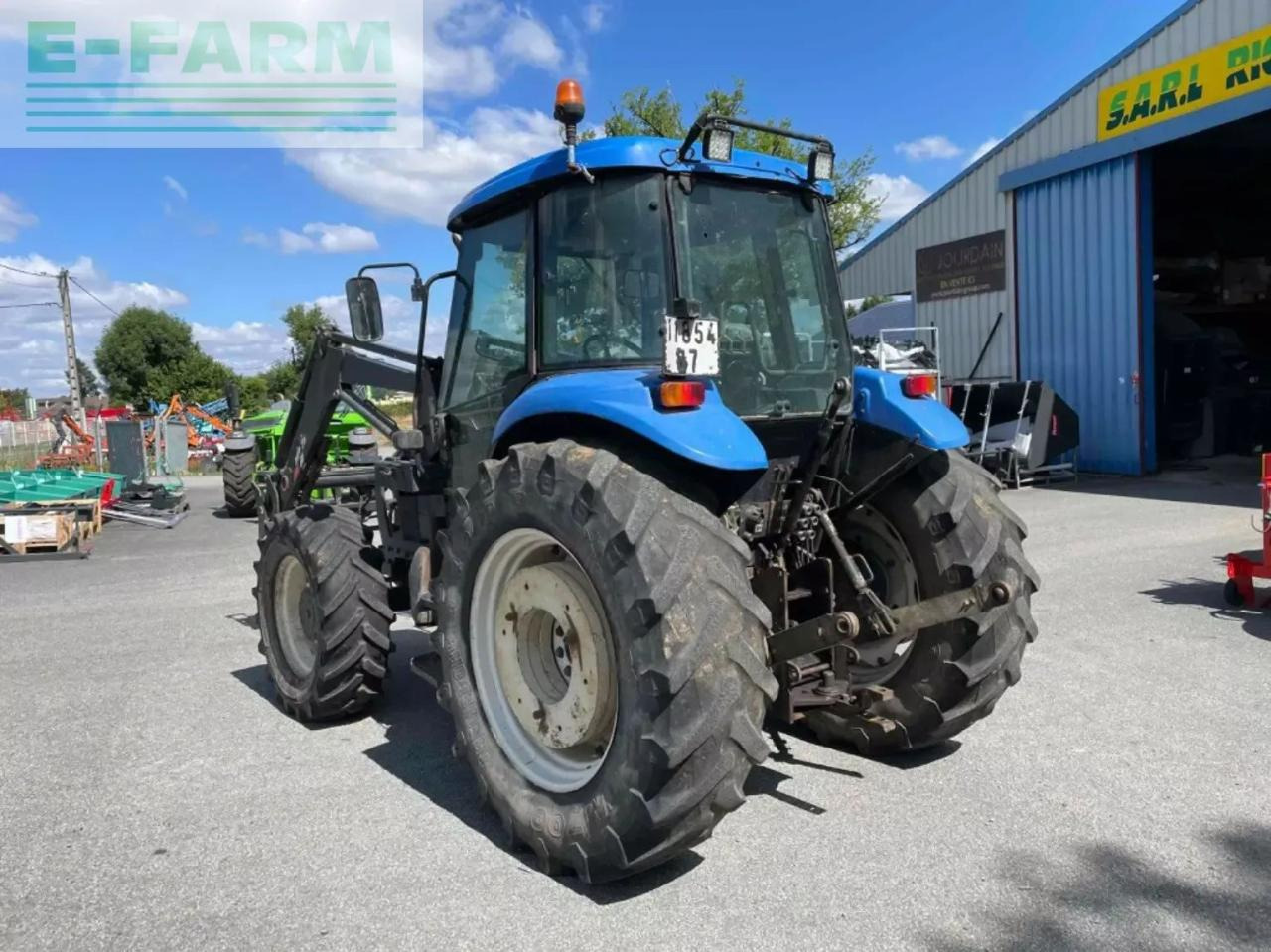 New Holland tracteur agricole td85d new holland D - Tractor agricol: Foto 2 New Holland tracteur agricole td85d new holland D - Tractor agricol: Foto 2