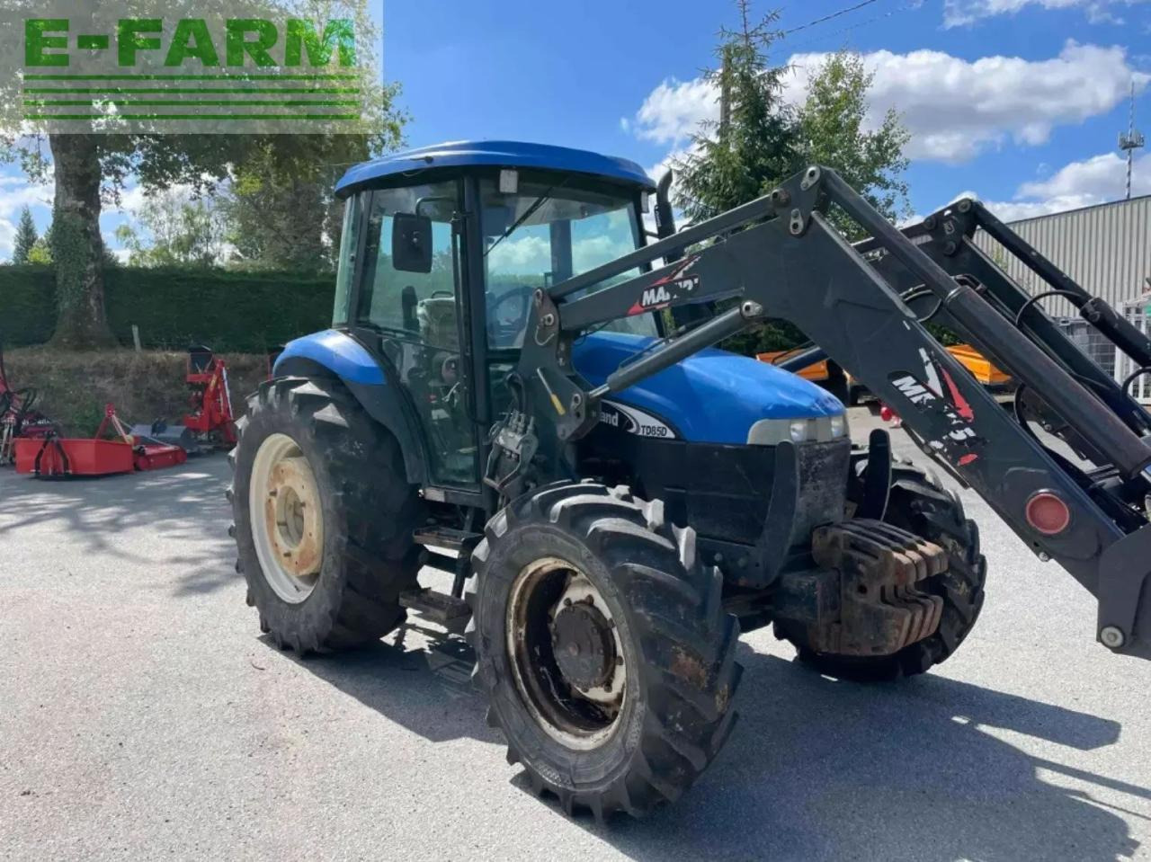 New Holland tracteur agricole td85d new holland D - Tractor agricol: Foto 5 New Holland tracteur agricole td85d new holland D - Tractor agricol: Foto 5