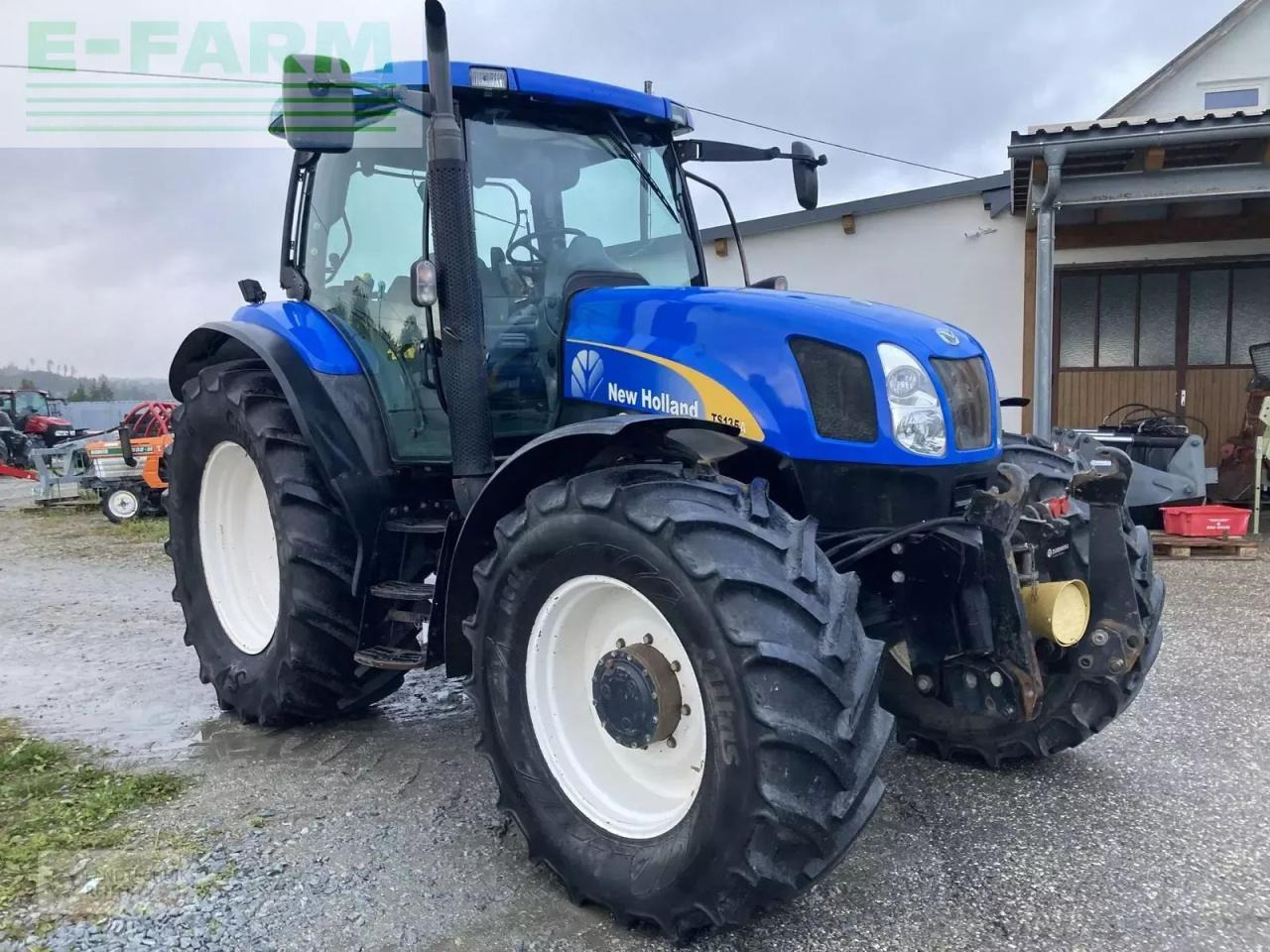 New Holland ts 135 - Tractor agricol: Foto 5 New Holland ts 135 - Tractor agricol: Foto 5