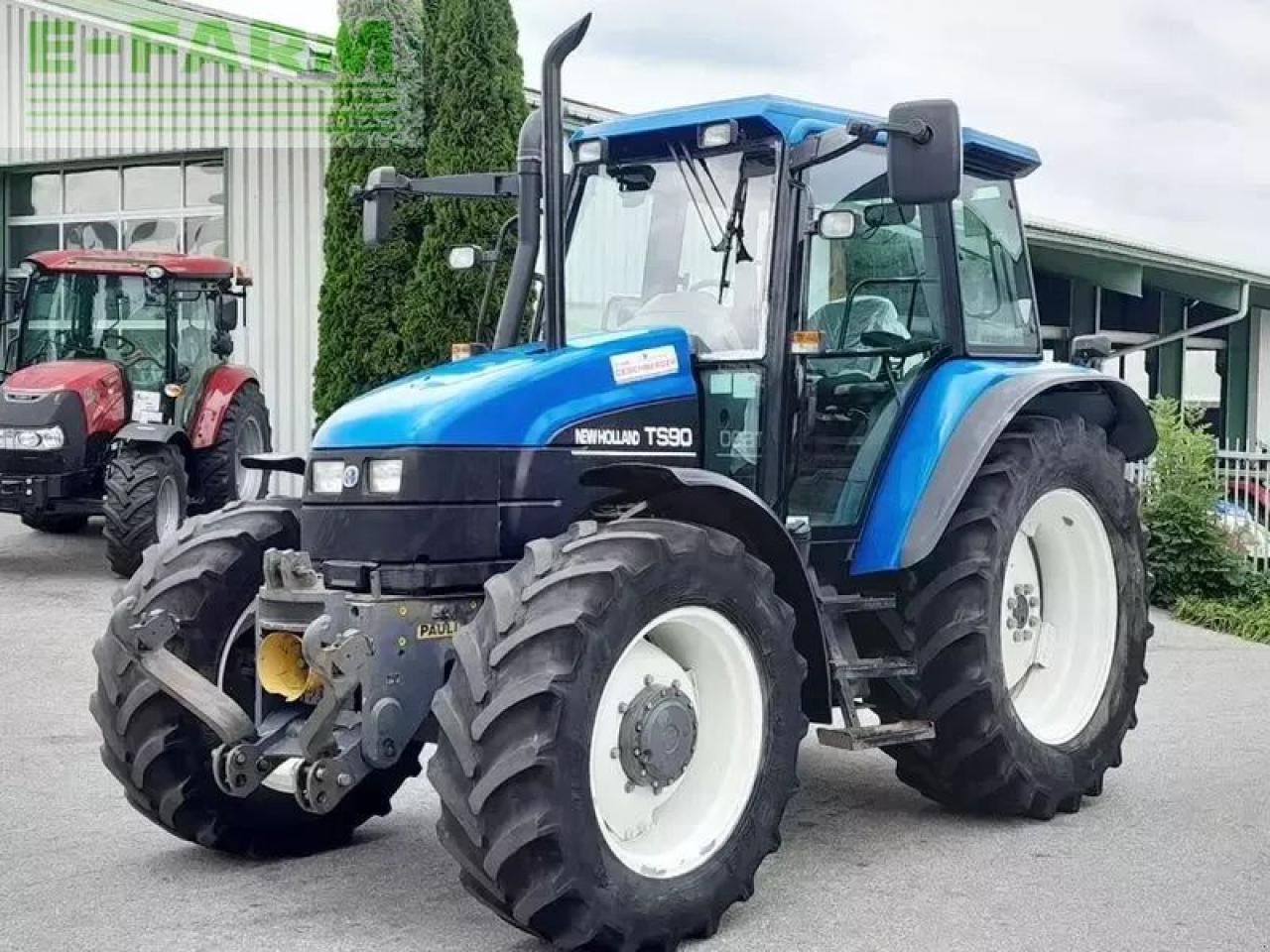 New Holland ts90 - Tractor agricol: Foto 1 New Holland ts90 - Tractor agricol: Foto 1
