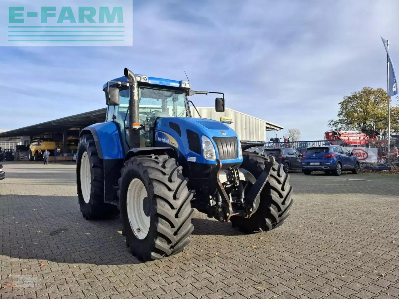 New Holland tvt 145 - Tractor agricol: Foto 4 New Holland tvt 145 - Tractor agricol: Foto 4