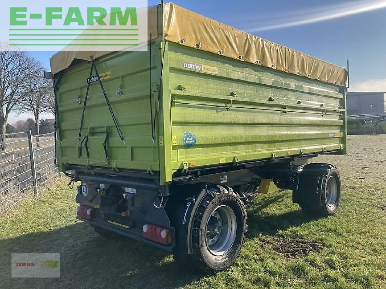 Oehler ol zdk/hw 180 - Remorcă autobasculantă agricolă: Foto 2 Oehler ol zdk/hw 180 - Remorcă autobasculantă agricolă: Foto 2