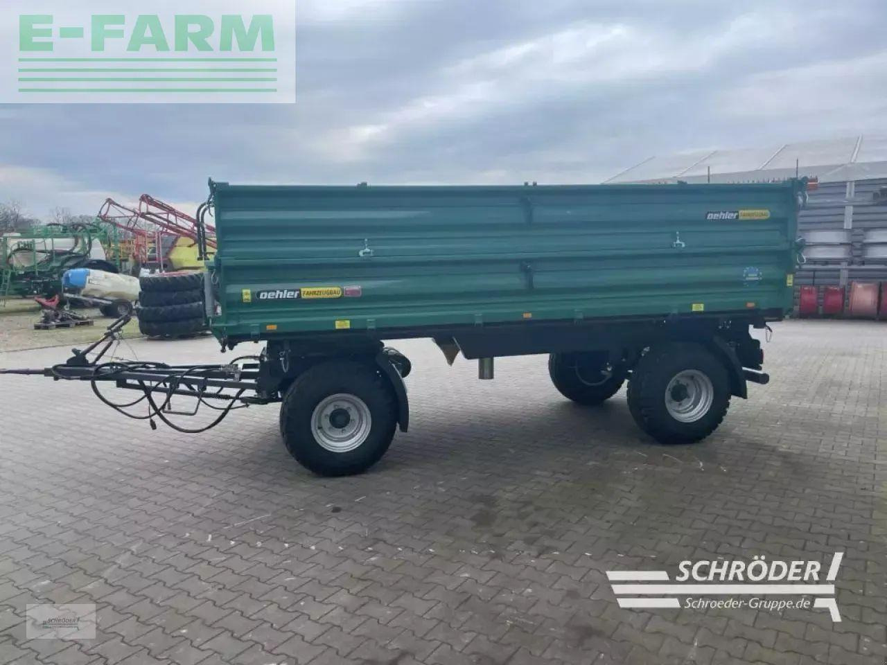 Oehler zdk 80 - Remorcă autobasculantă agricolă: Foto 4 Oehler zdk 80 - Remorcă autobasculantă agricolă: Foto 4