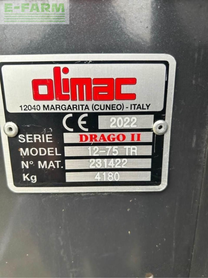 Olimac drago 2 12-75 tr - Utilaje pentru maşină de recoltat furaj: Foto 5 Olimac drago 2 12-75 tr - Utilaje pentru maşină de recoltat furaj: Foto 5